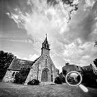 L'Eglise de Loguivy de-la-mer, près de Paimpol dans les côtes d'Armor